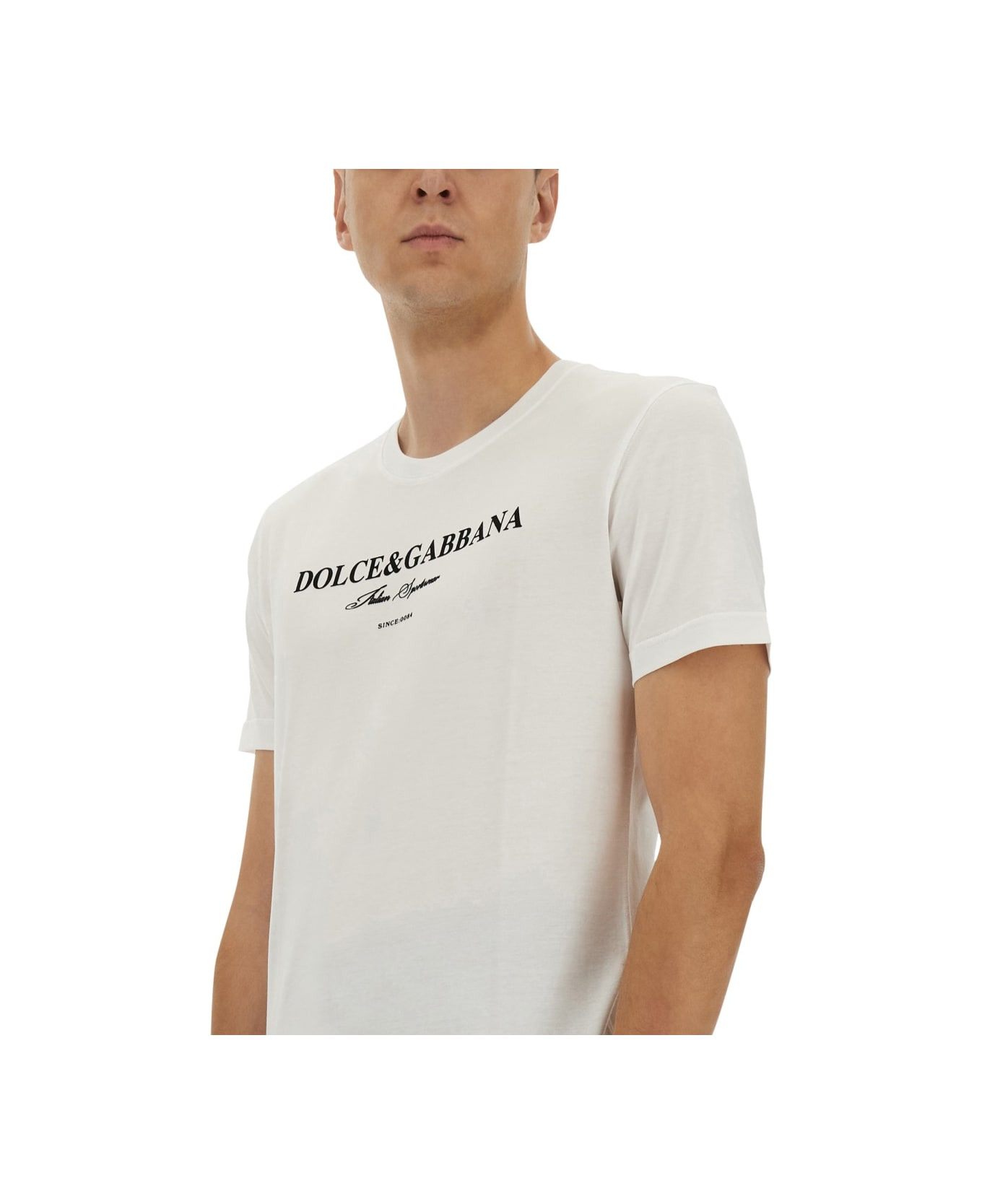 Cotton T-shirt With Print - 4