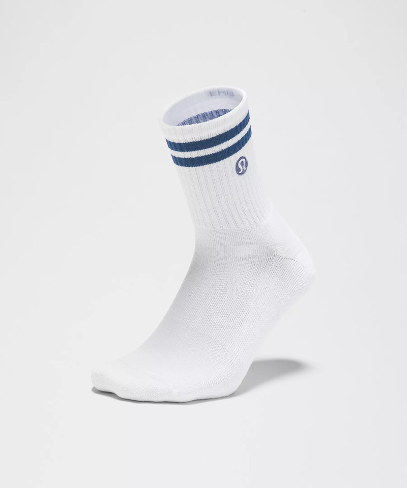 Unisex Daily Essential Quarter Socks *Stripe 3