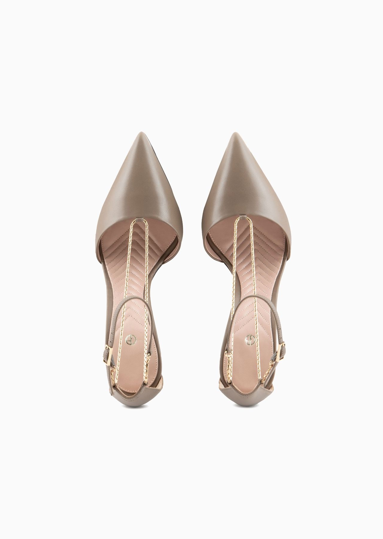 Nappa-leather d’Orsay court shoes - 3