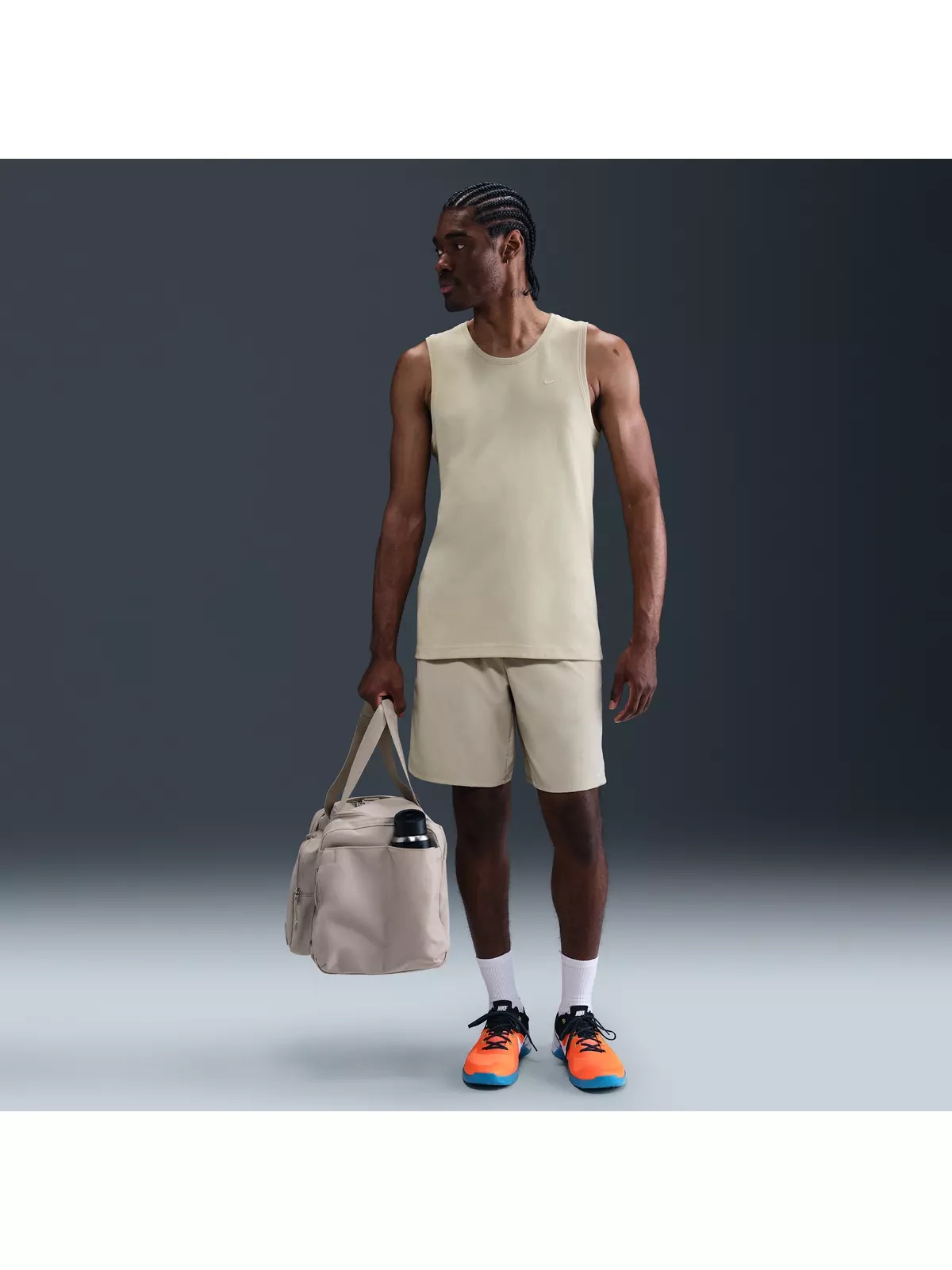 Men's Primary Dri-FIT Versatile Tank - Khaki - 4
