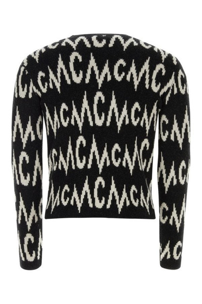 MCM Black cashmere blend sweater outlook