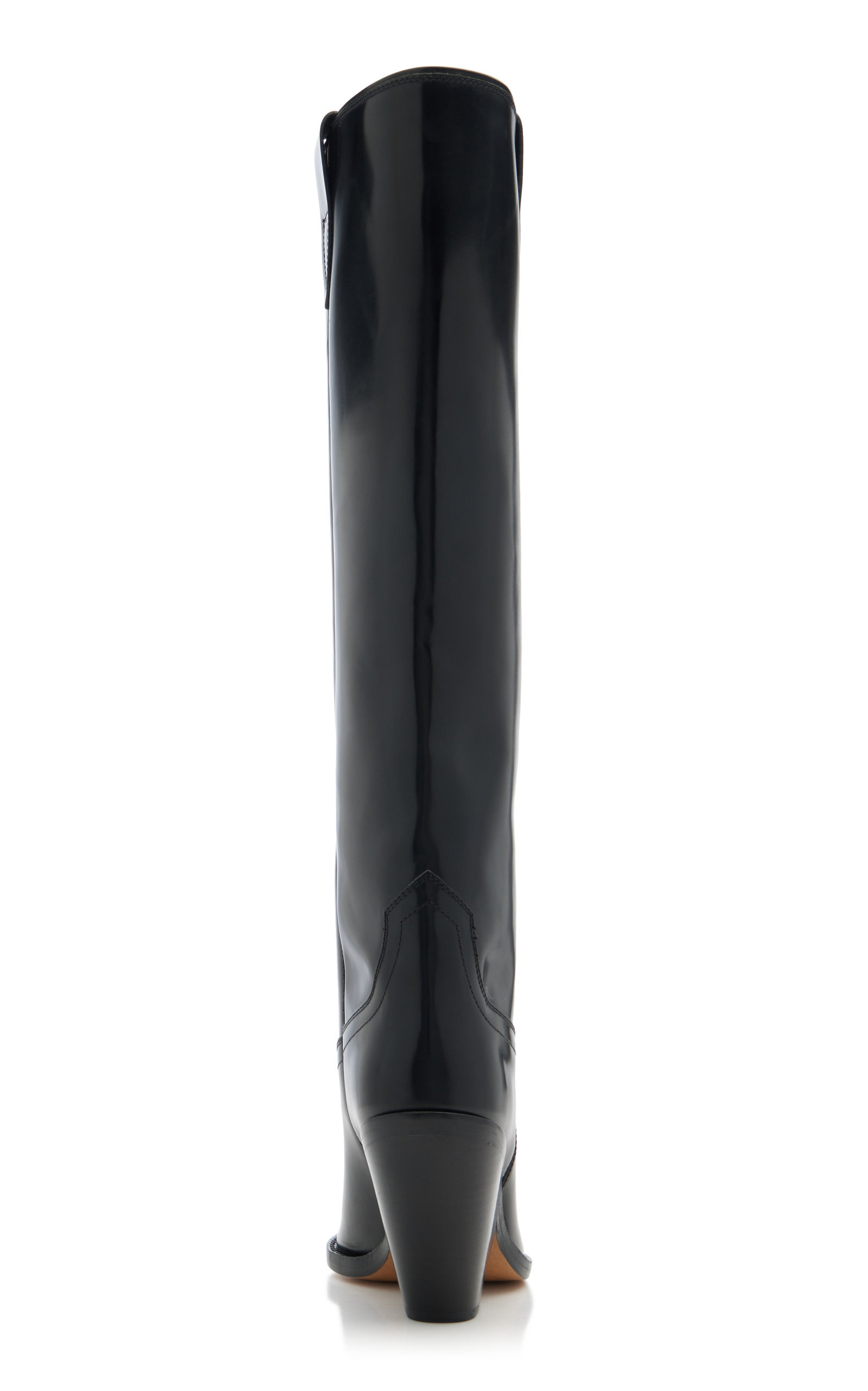 Lomero Leather Knee Boots black - 4
