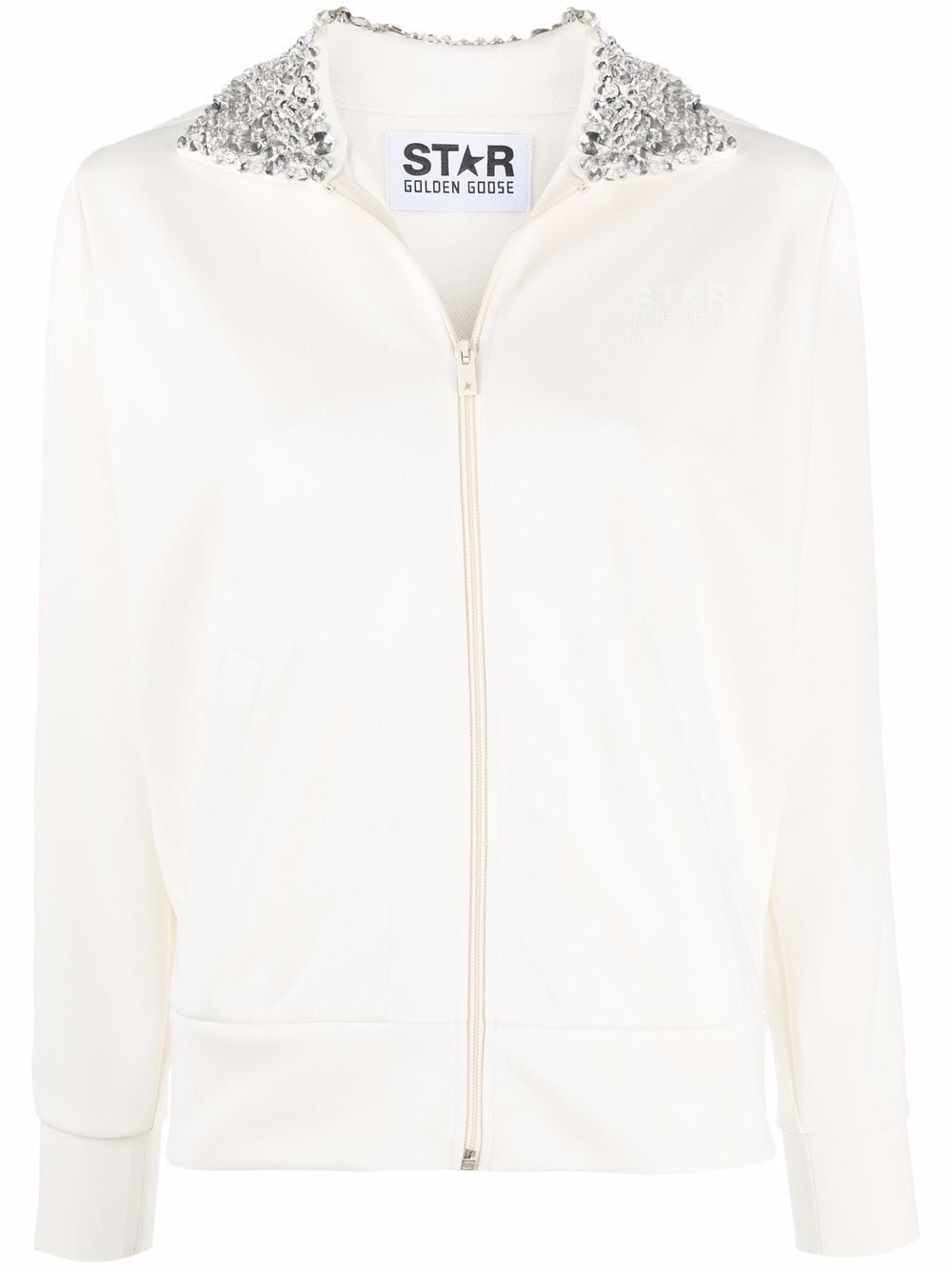Golden Goose crystal collar zip-up jacket | farfetch | REVERSIBLE