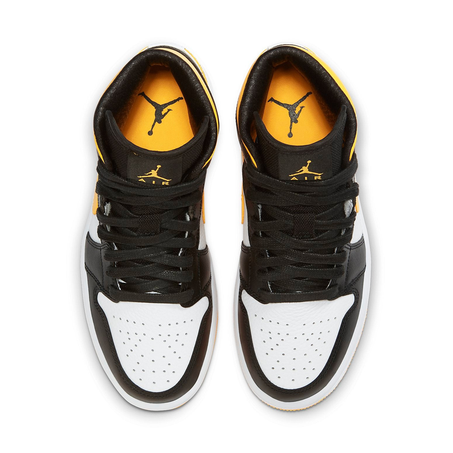 (WMNS) Air Jordan 1 Mid SE 'White Laser Orange' CV5276-107 - 4