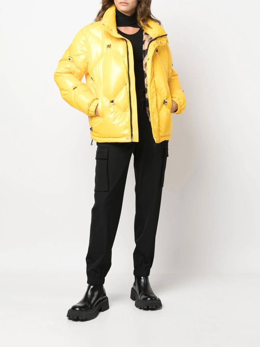 short puffer jacket - 2