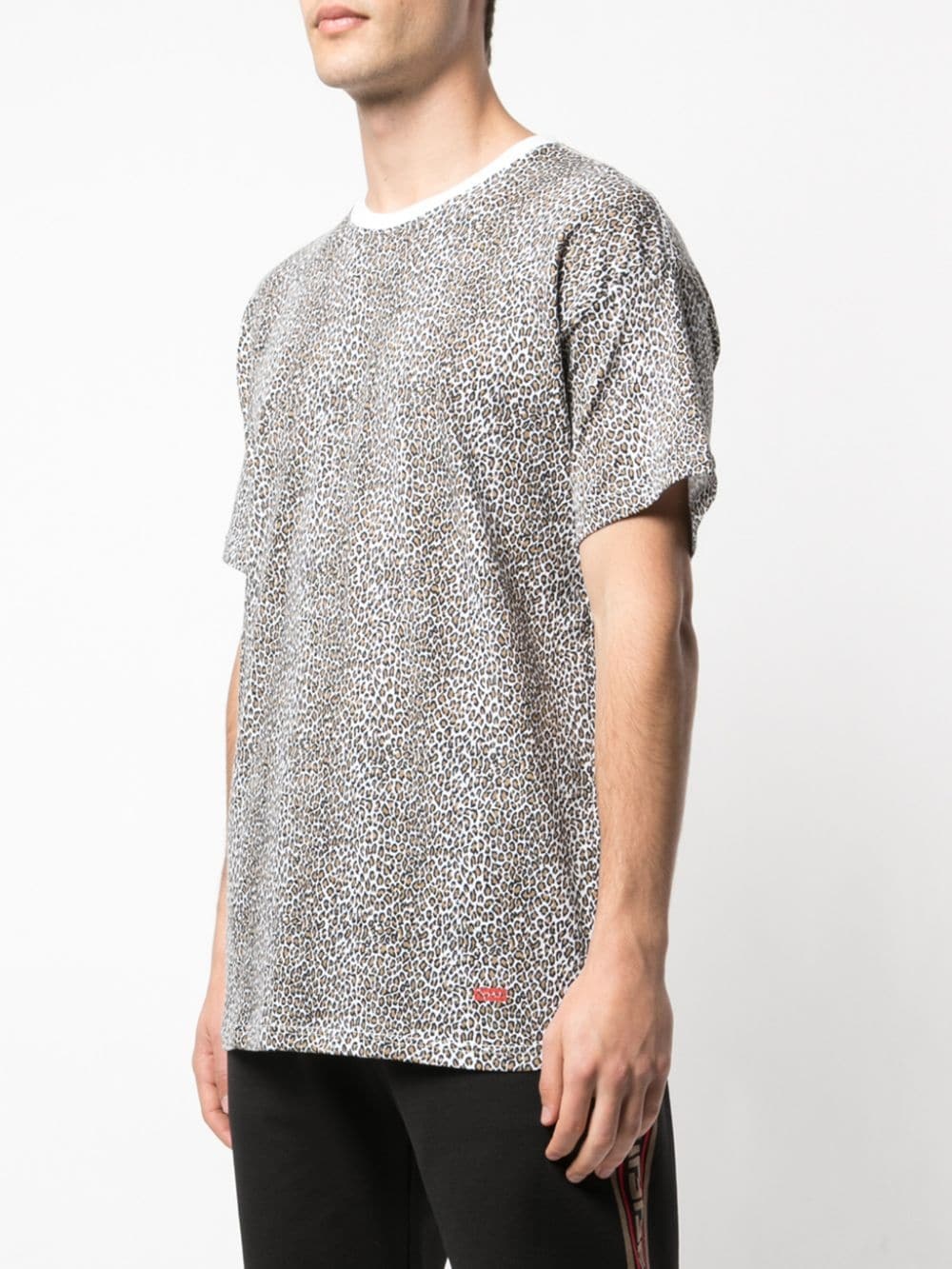 leopard print T-shirt - 3