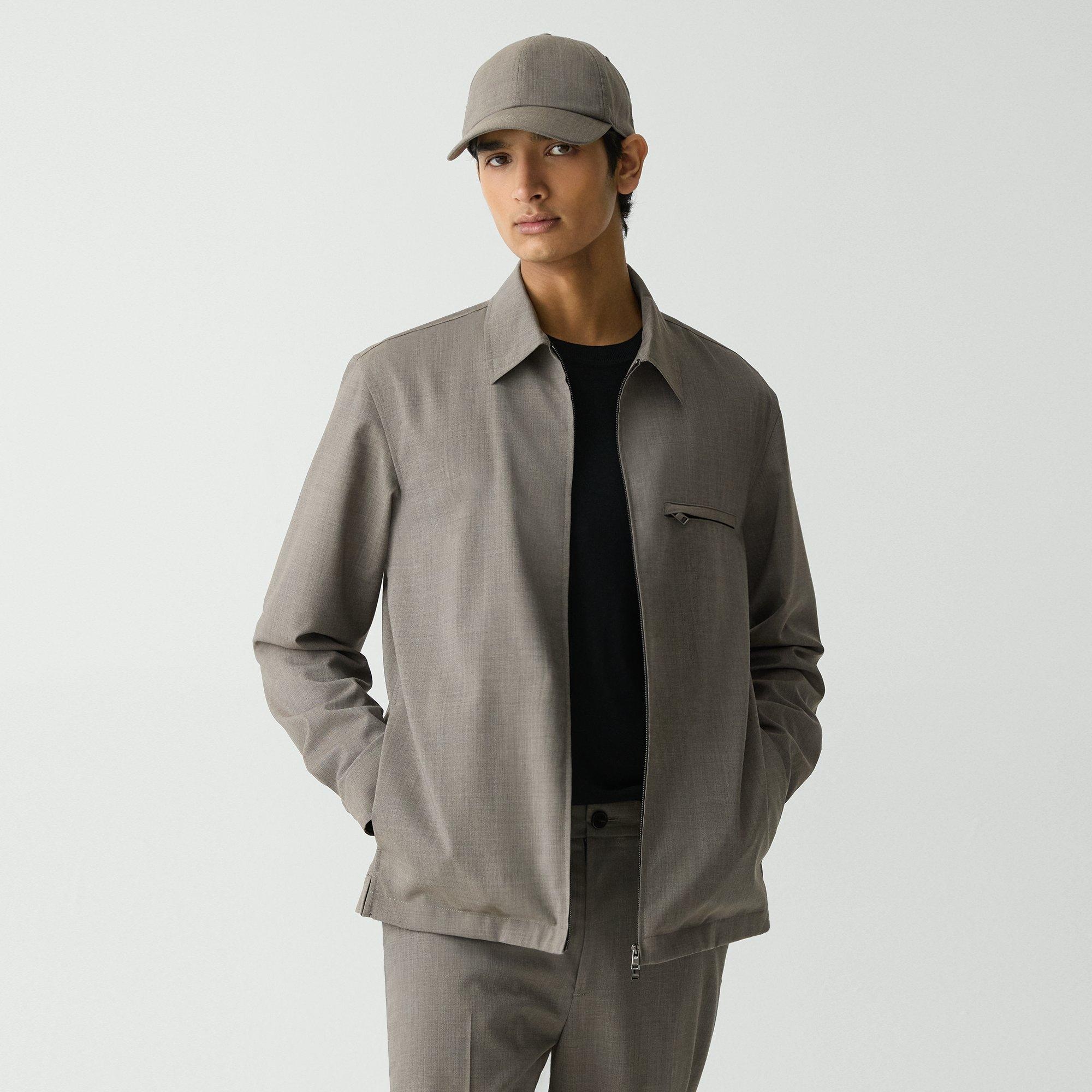 Shirt Jacket in Motion Wool - 3