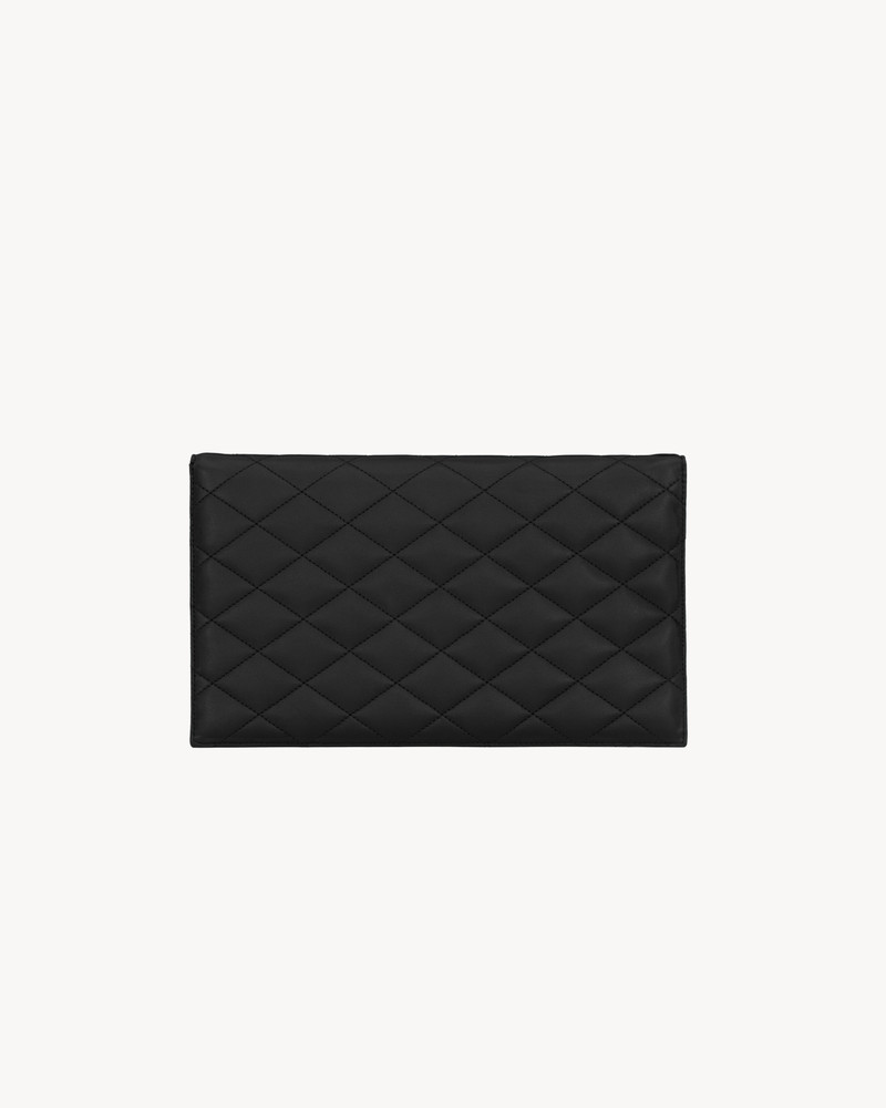 SAINT LAURENT PARIS POUCH IN LAMBSKIN outlook