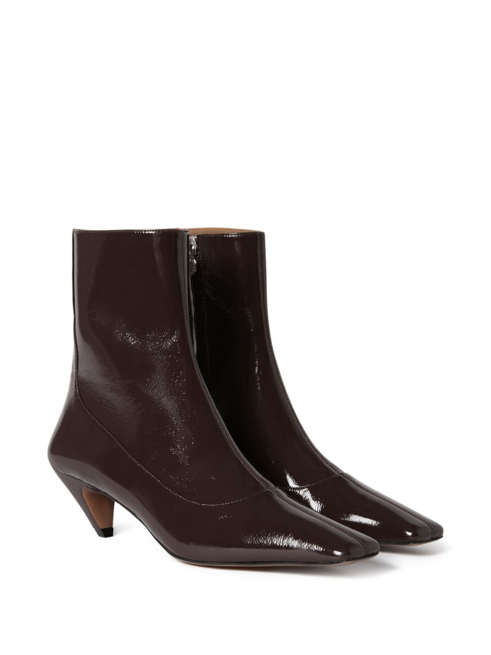 Spur heeled ankle boots - 2