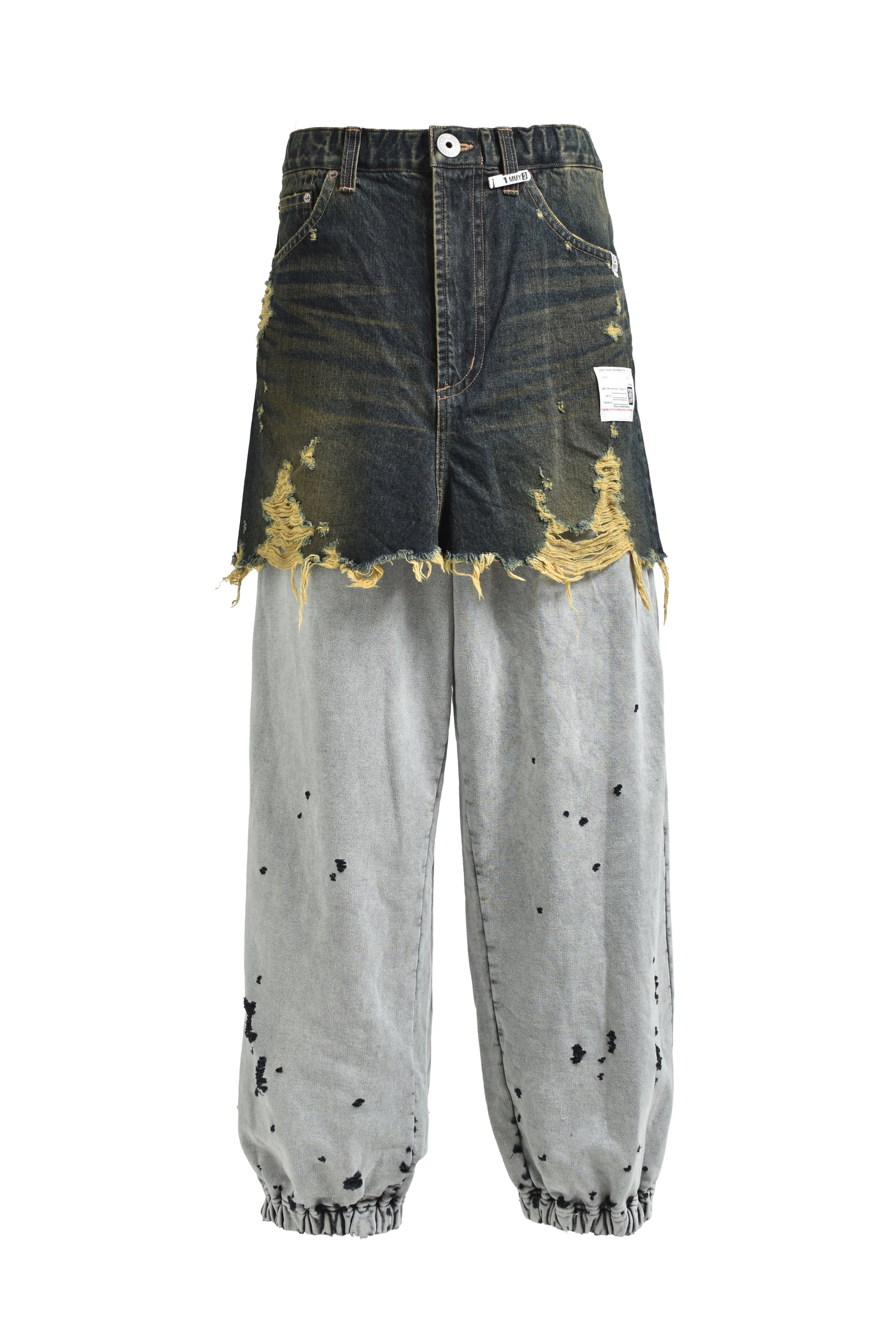 WAIST LAYERED JEANS / IND - 5