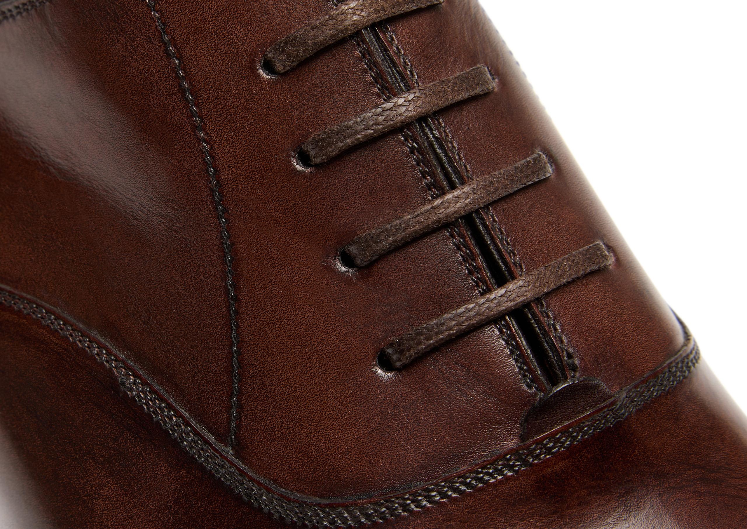 BURNISHED LEATHER ELKAN LACE UP - 5