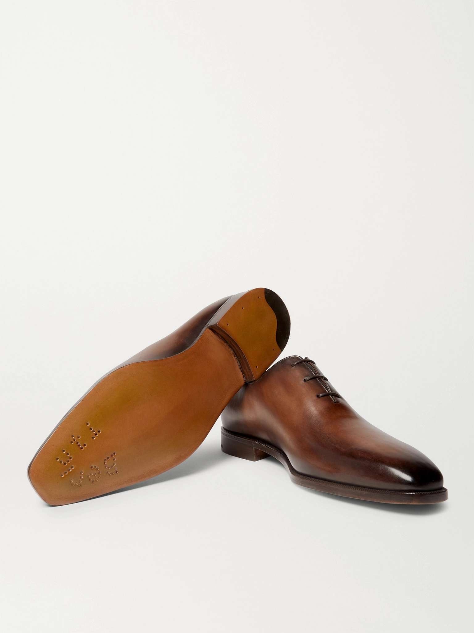 Blake Whole-Cut Venezia Leather Oxford Shoes - 7