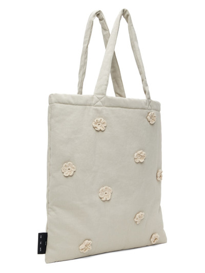 Song for the Mute Taupe Daisy Tote outlook