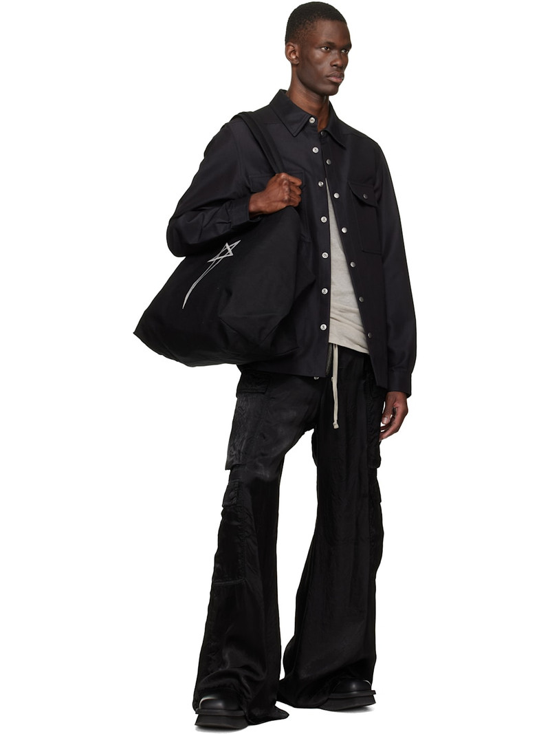 Rick Owens Black Temple Low Factory Beatle Chelsea Boots outlook