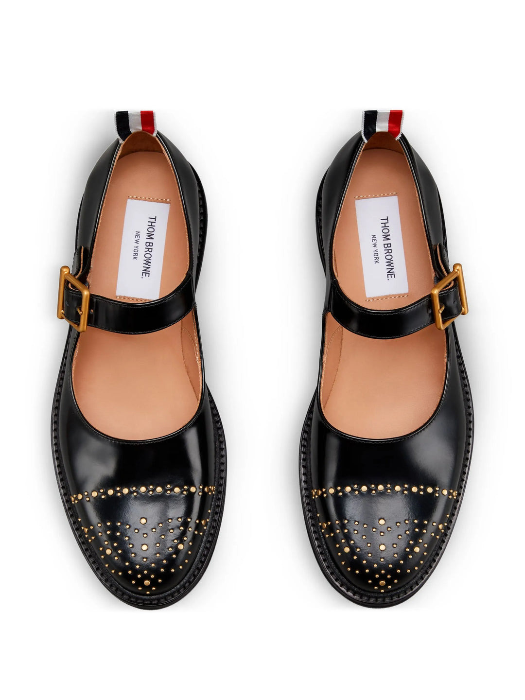 Soft Spazzolato Leather Stud Thom John Women - 3