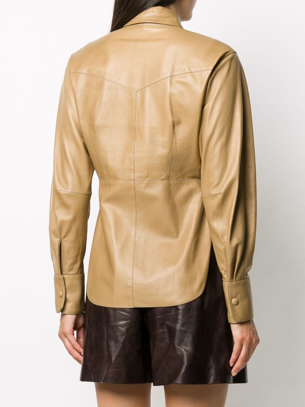 Xiao lambskin shirt - 4