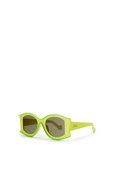 Loewe Large Sunglasses in acetate outlook