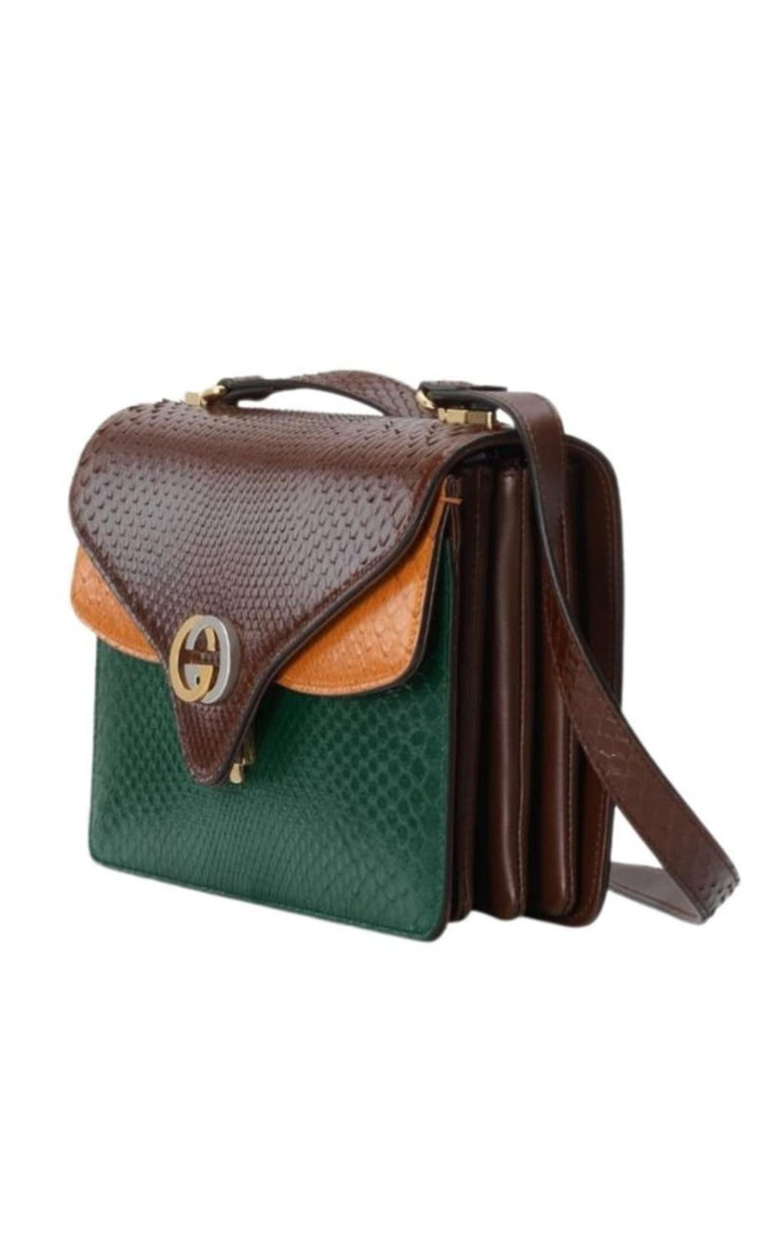 Small Python Shoulder Bag - 4