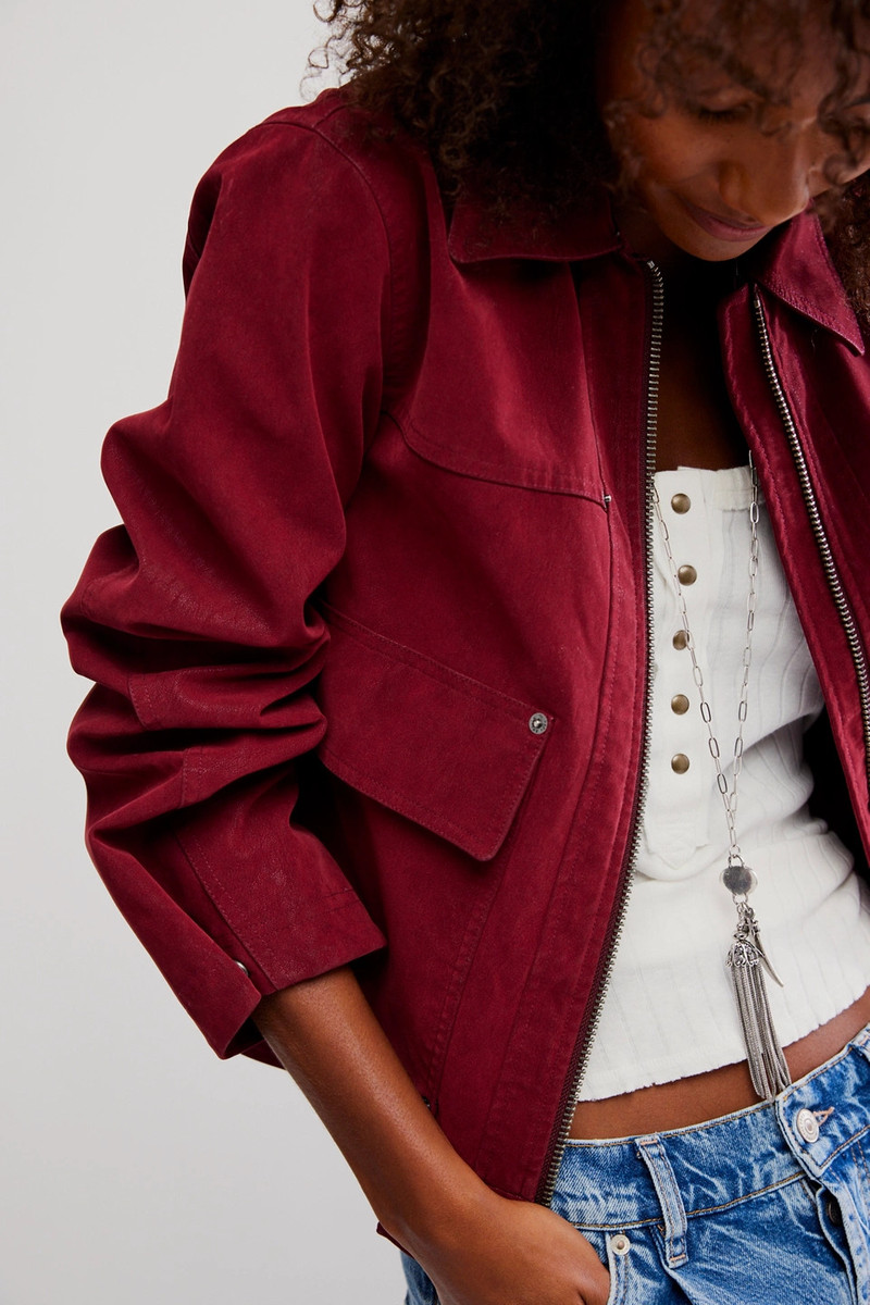 We The Free Blair Vegan Suede Jacket 7