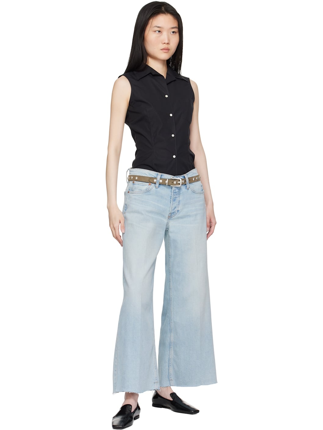 Taupe Stud Belt - 3