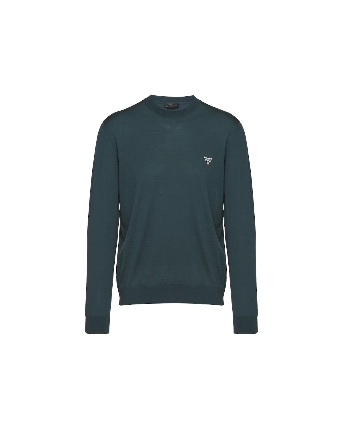 Superfine wool crew-neck sweater - 1