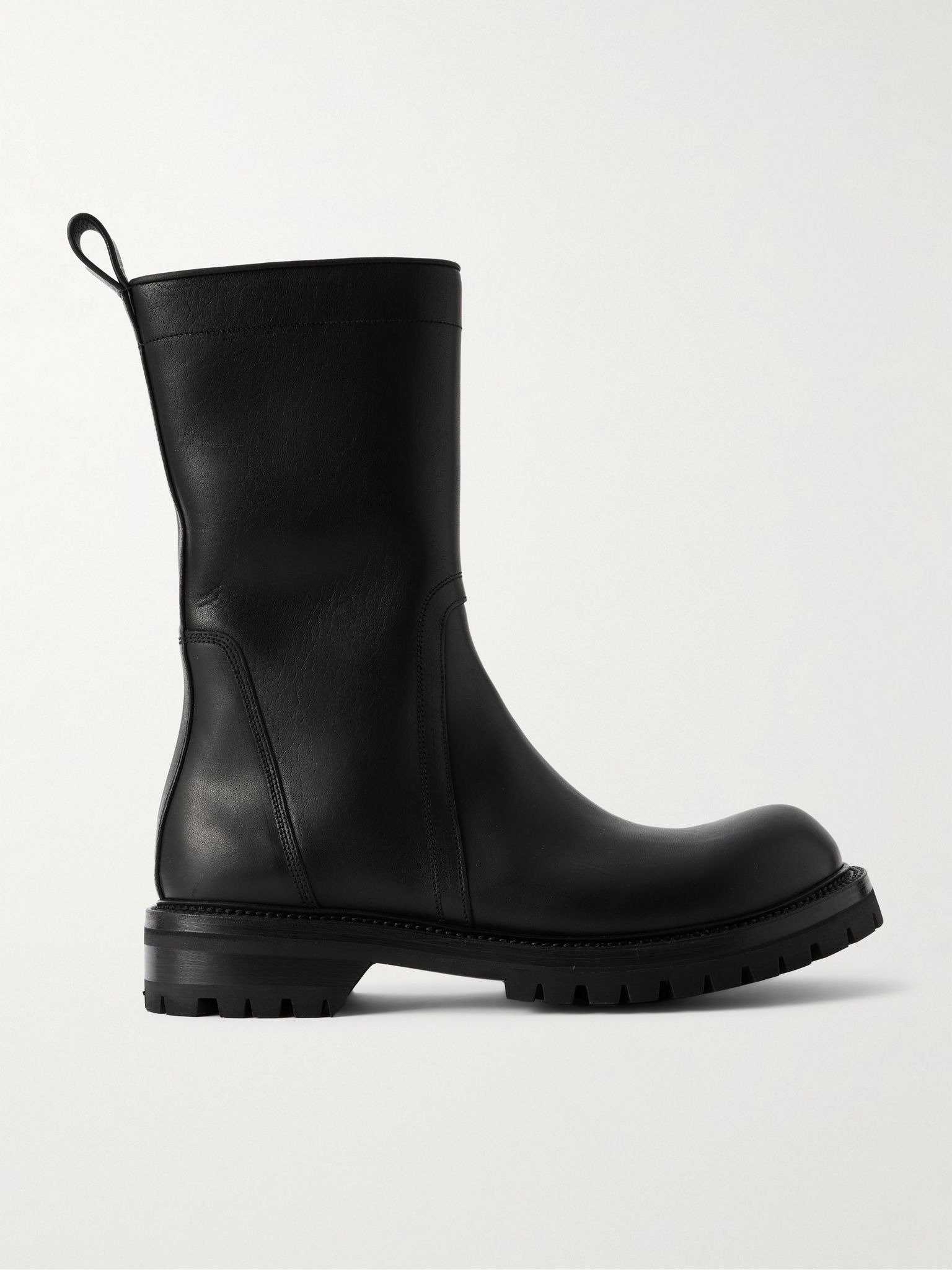 Groppone Leather Boots Black - 1