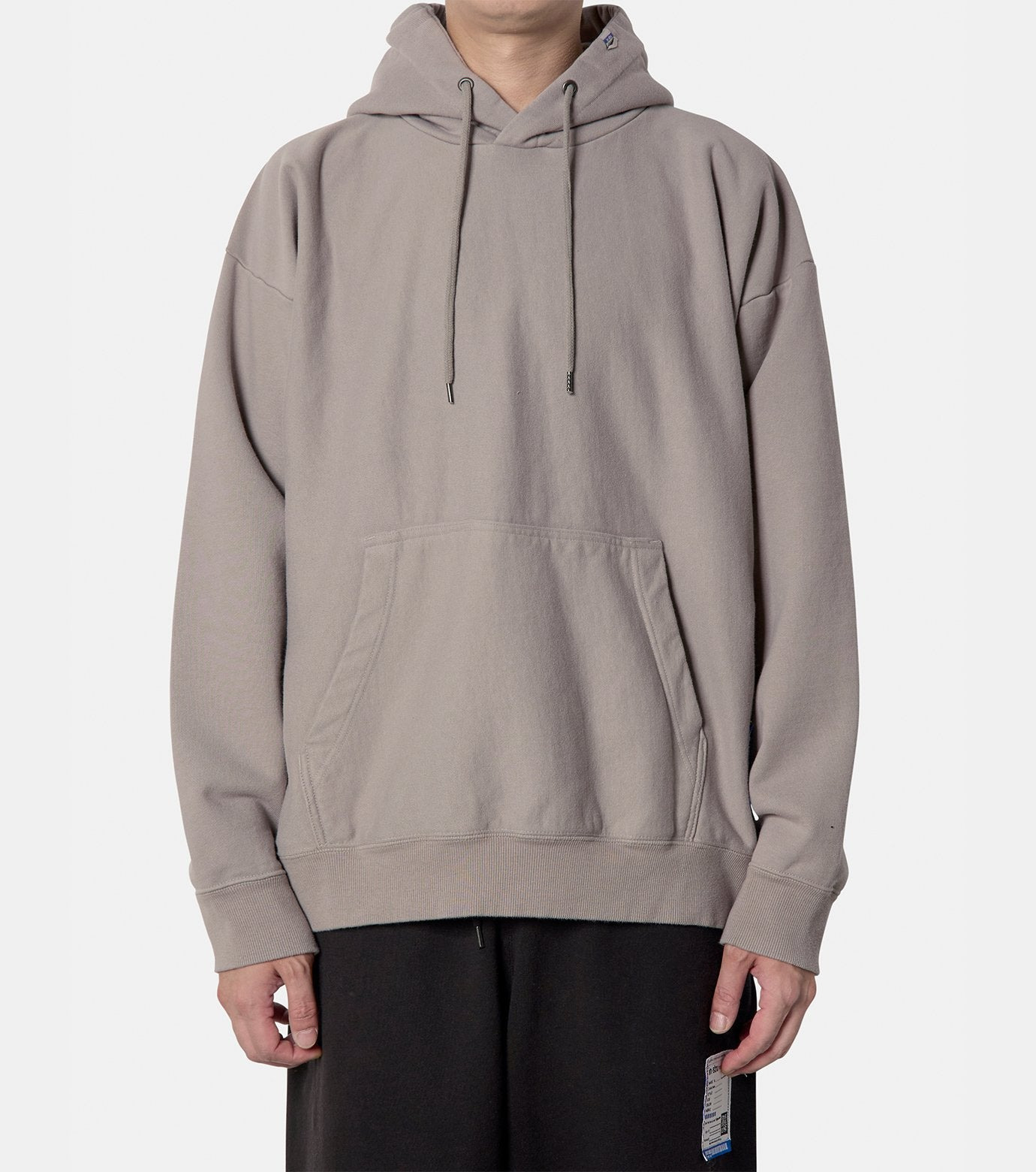 FRENCH TERRY HOODED PULLOVER - 2