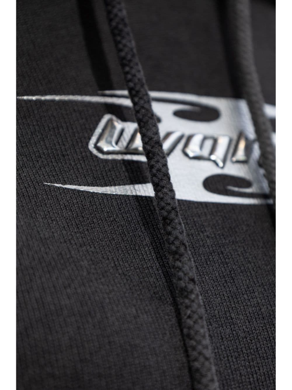 blade-logo cotton hoodie - 5