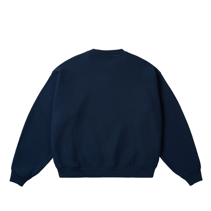 PALACE UNISEX CREW NAVY outlook