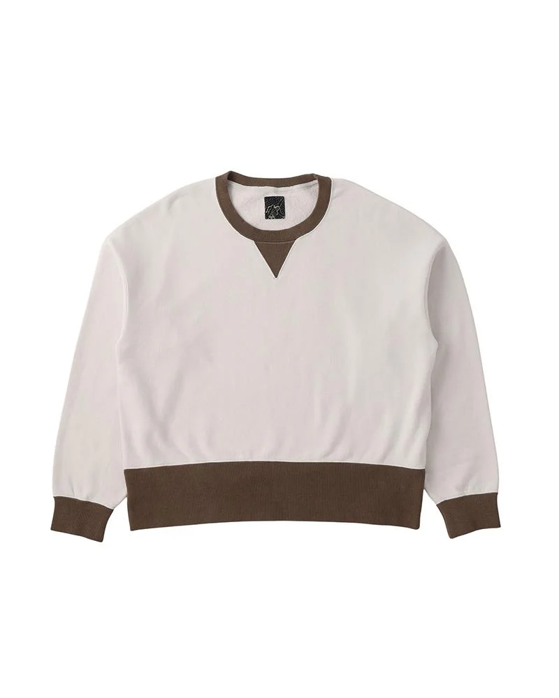 FELLOW SWEAT L/S 2-TONE (N.D.) LT.MUD - 1