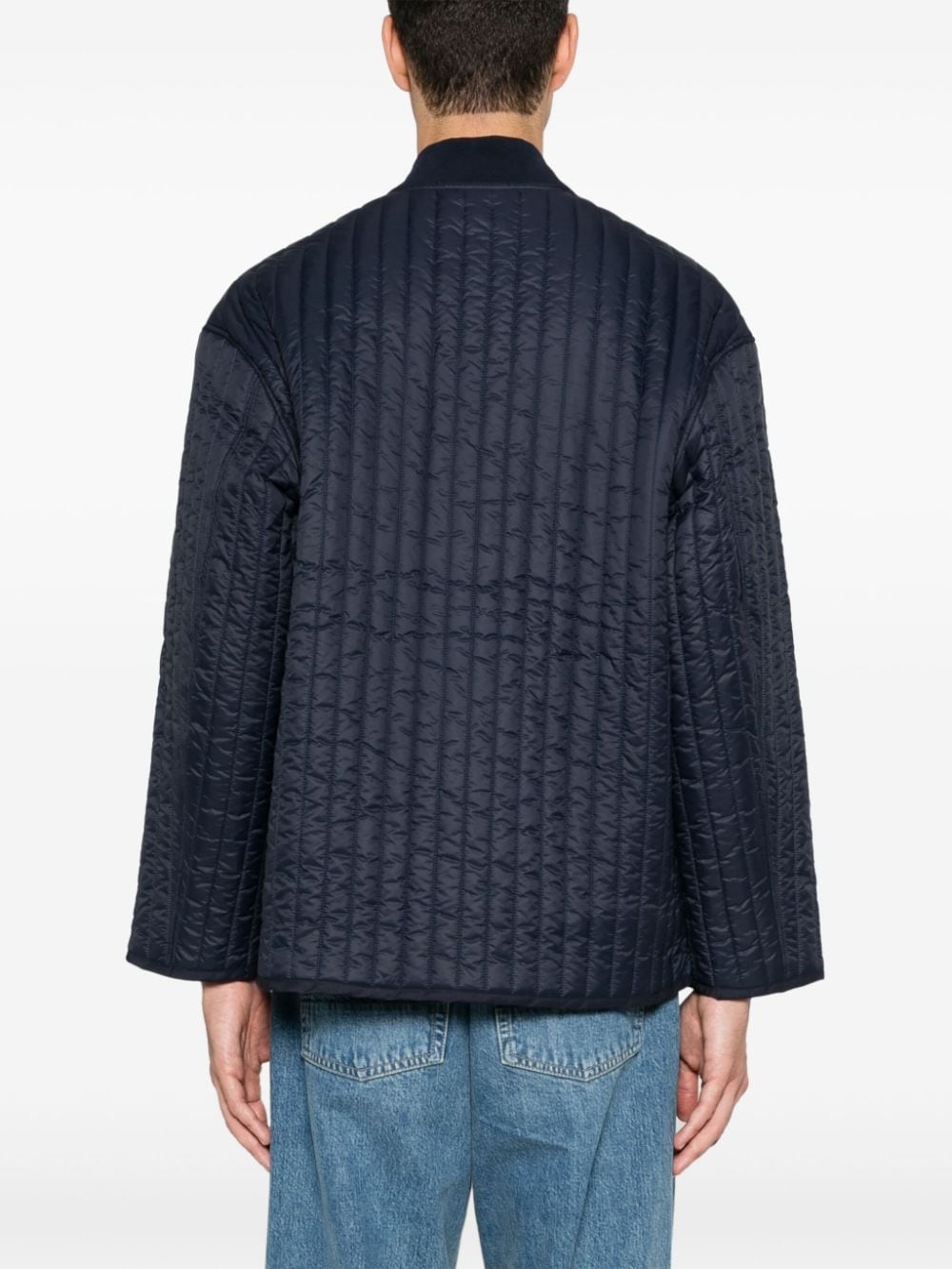 patch-detail bomber jacket - 4