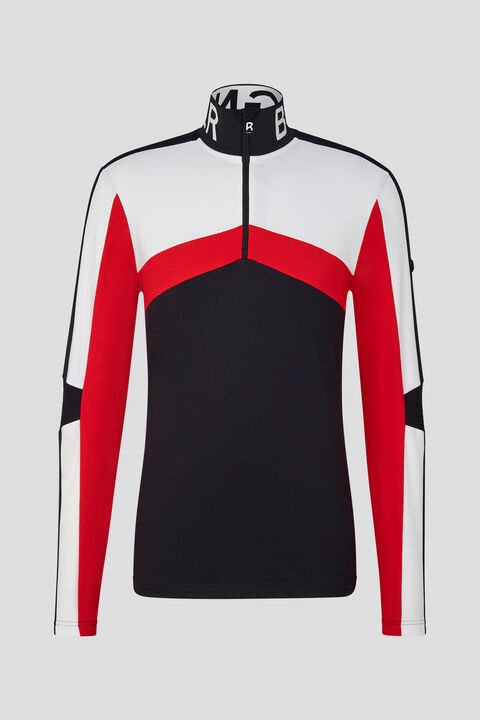 Robbin First layer in Black/White/Red - 1