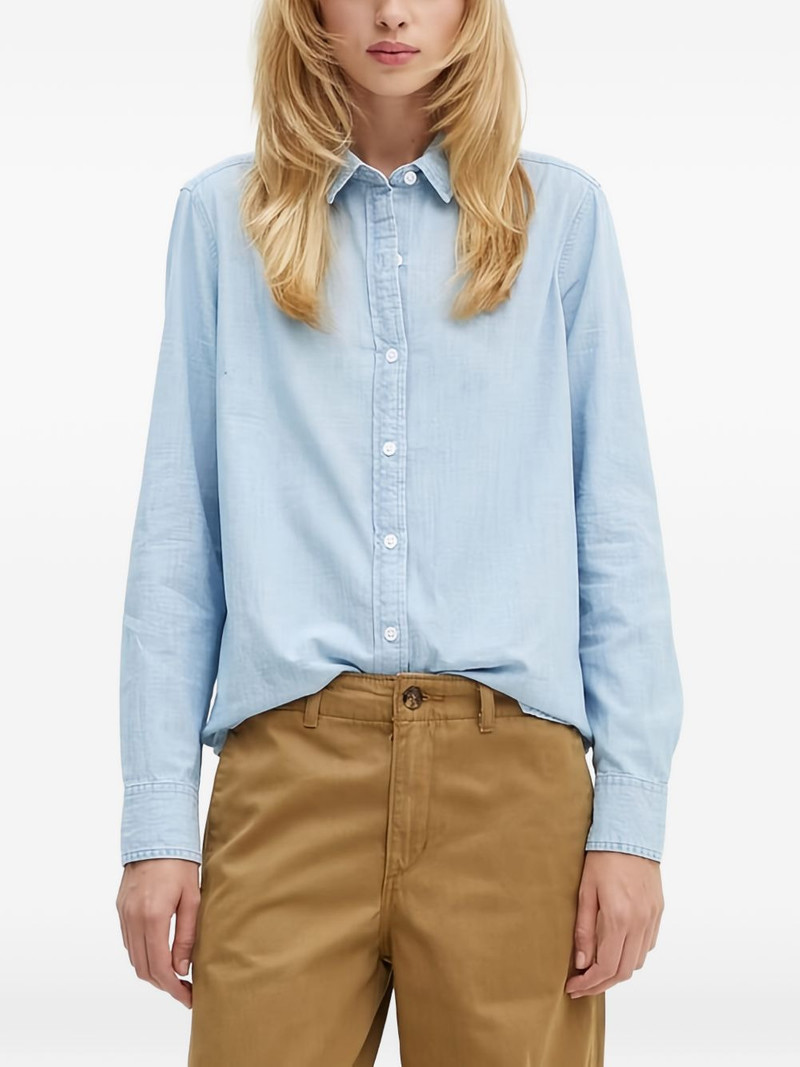 long-sleeve buttoned shirt 1