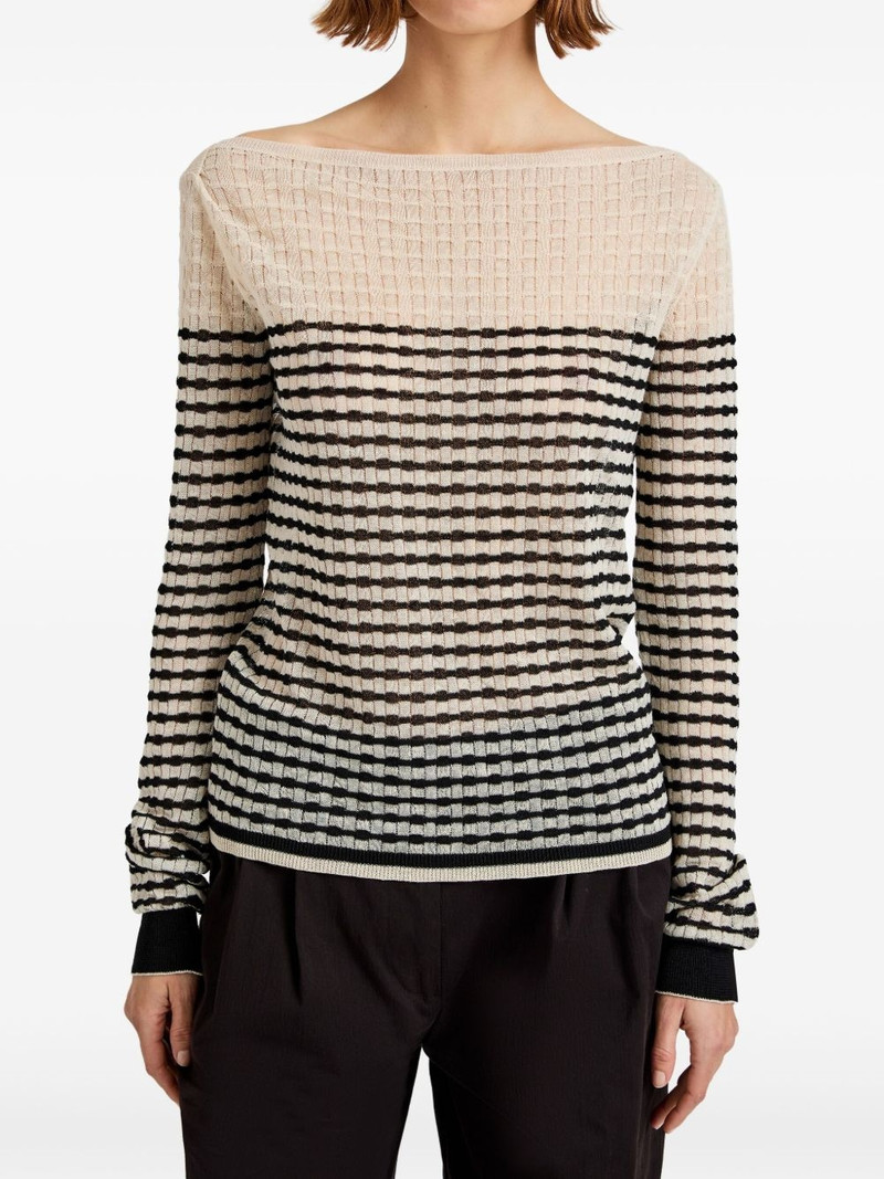 striped knitted top 6