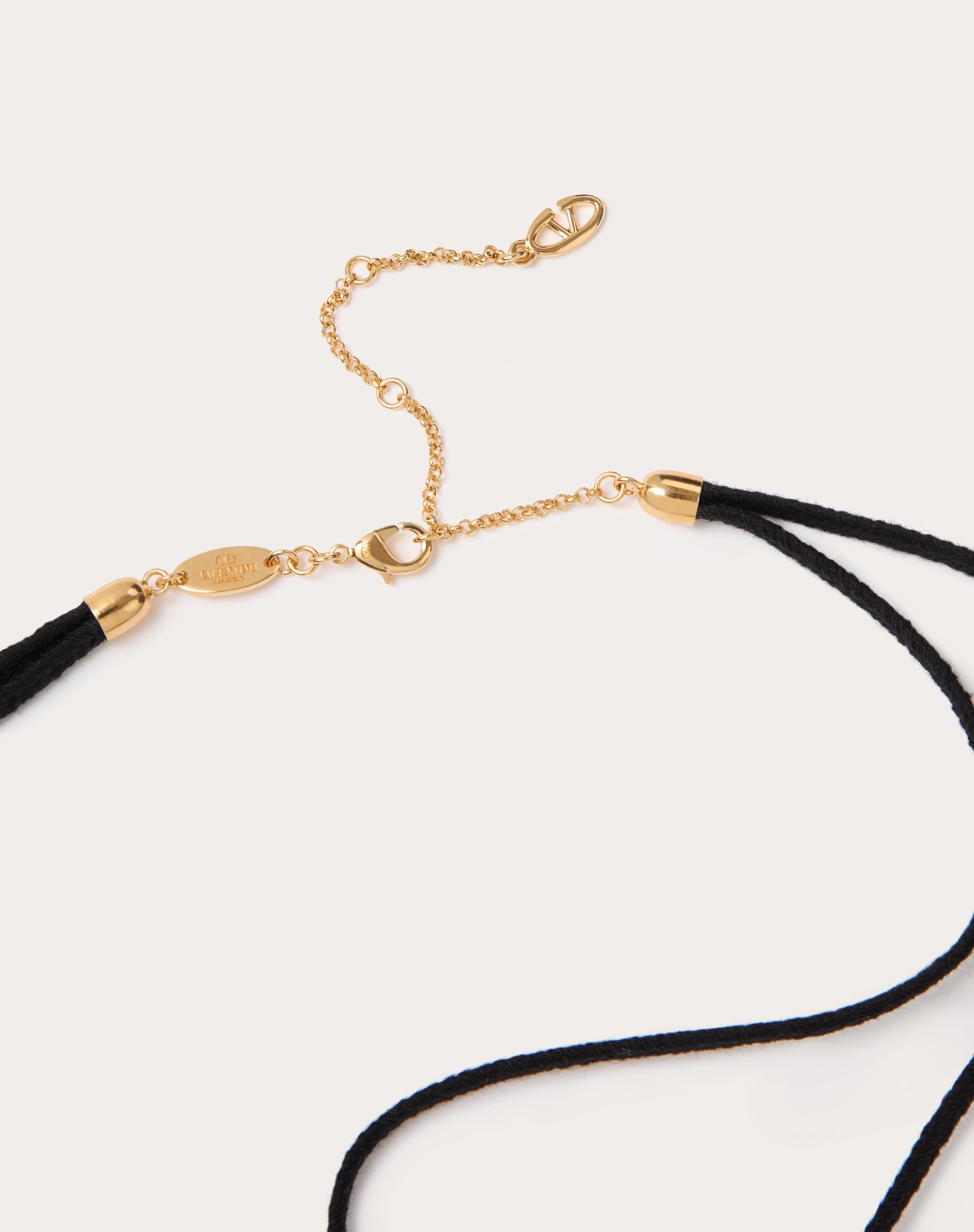 VLOGO THE BOLD EDITION ROPE AND METAL NECKLACE - 4