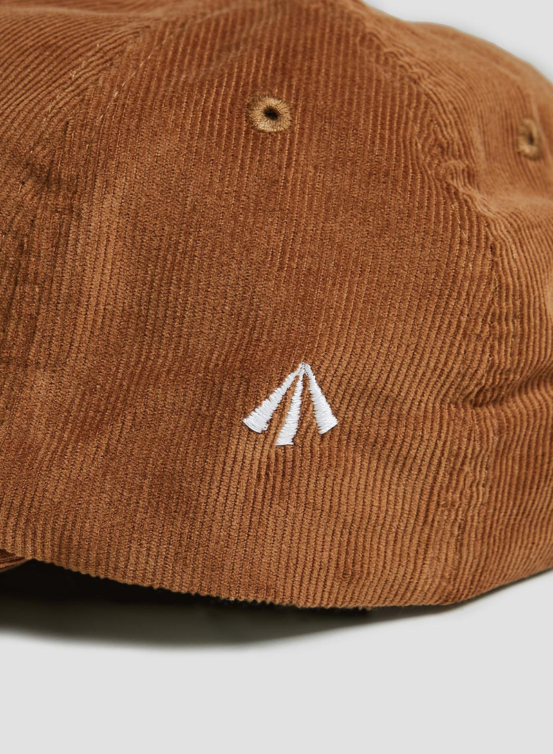 Nigel Cabourn Corduroy Embroidered Cap in Camel outlook