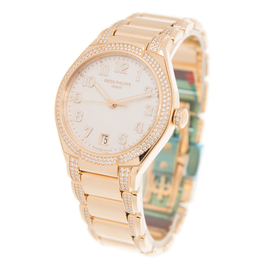 Patek Philippe Twenty 4 Automatic Diamond Silver Dial Ladies Watch 7300/1201R-001 - 4