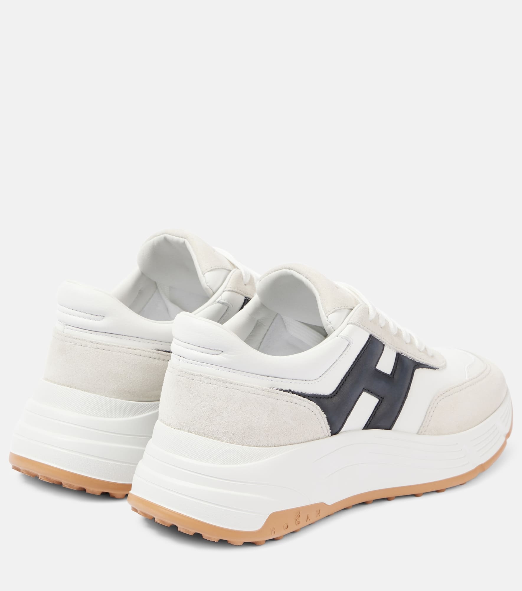 Hi-Fi suede and leather sneakers - 2