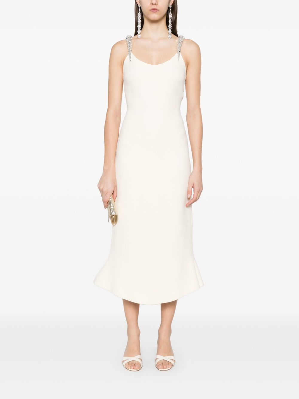 crystal-embellished gown - 2