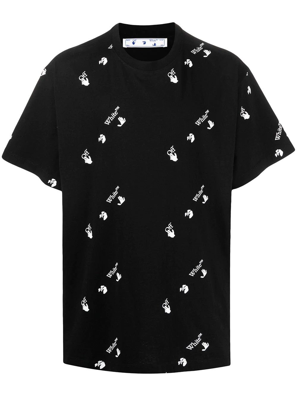 all-over logo-print T-shirt - 1