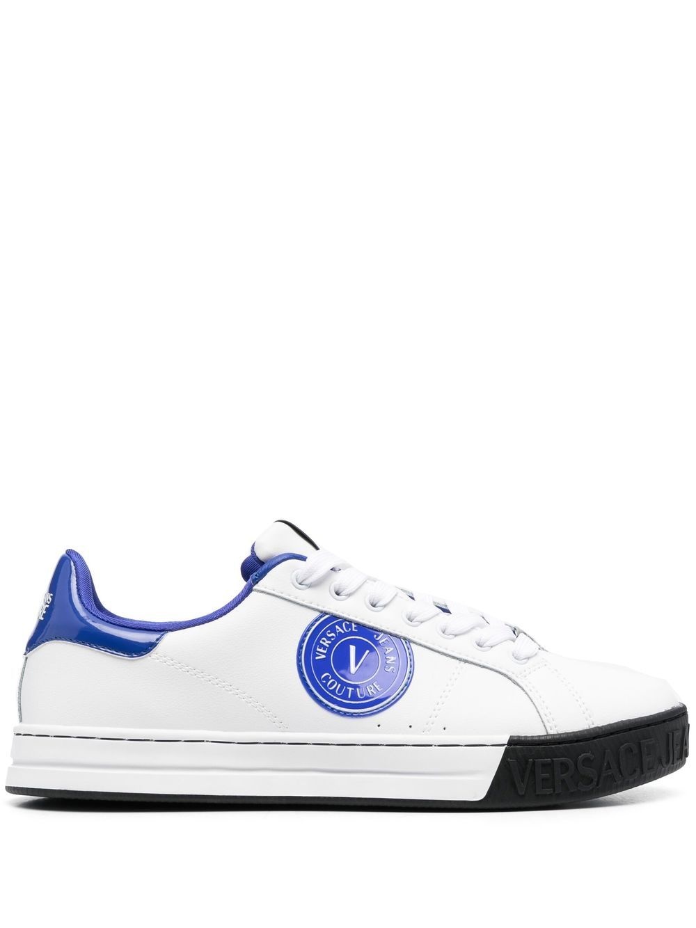 logo-print low-top sneakers - 1