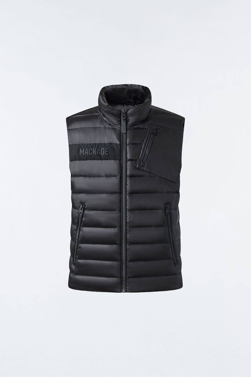 HARDY Re-Stop down vest with patch pocket for men 1