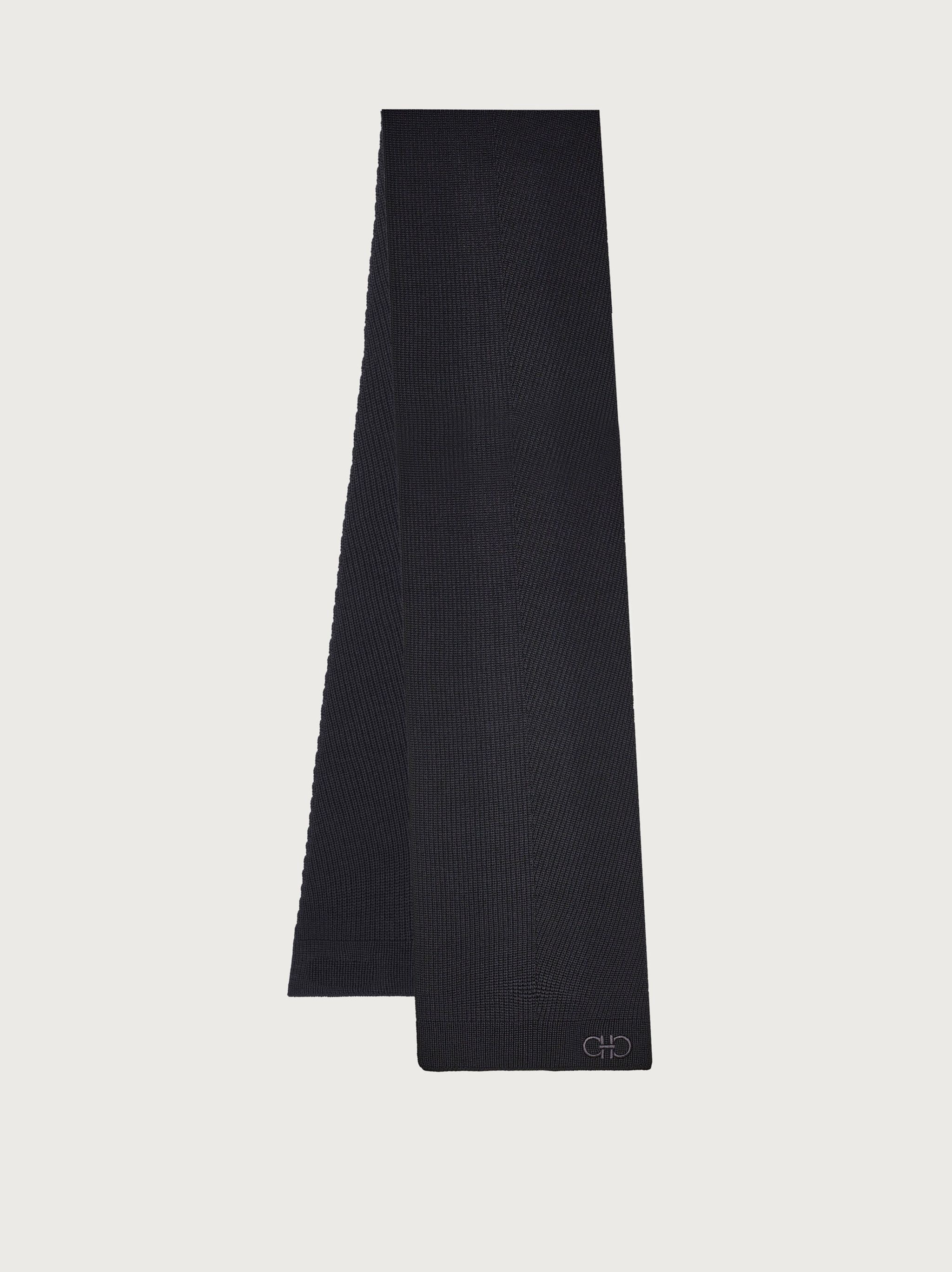 Wool knitted scarf - 1