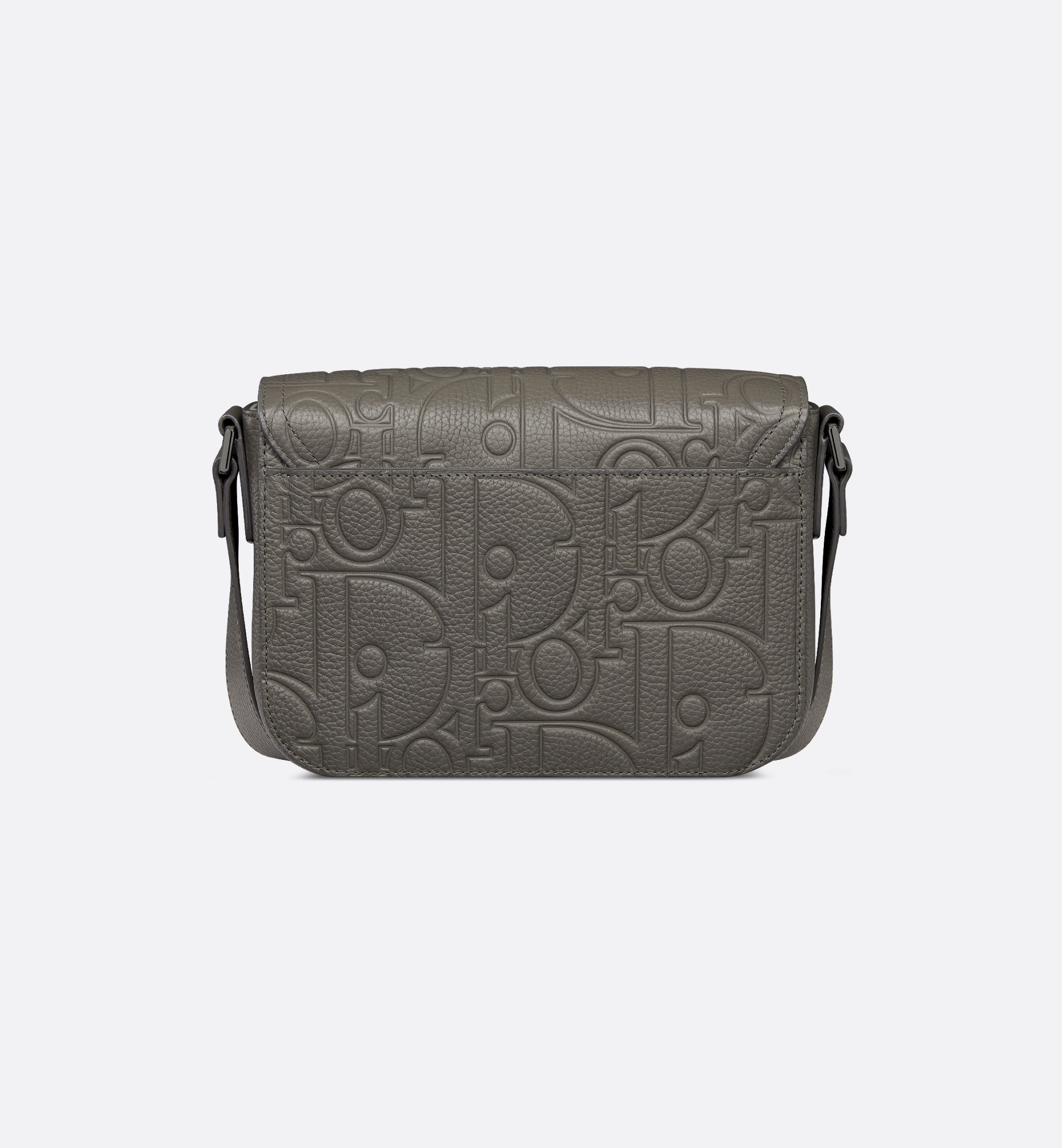 Small Saddle Messenger Bag with Flap - 2