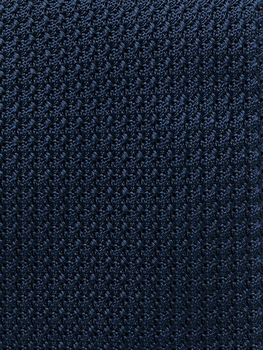 waffle-knit silk tie - 2