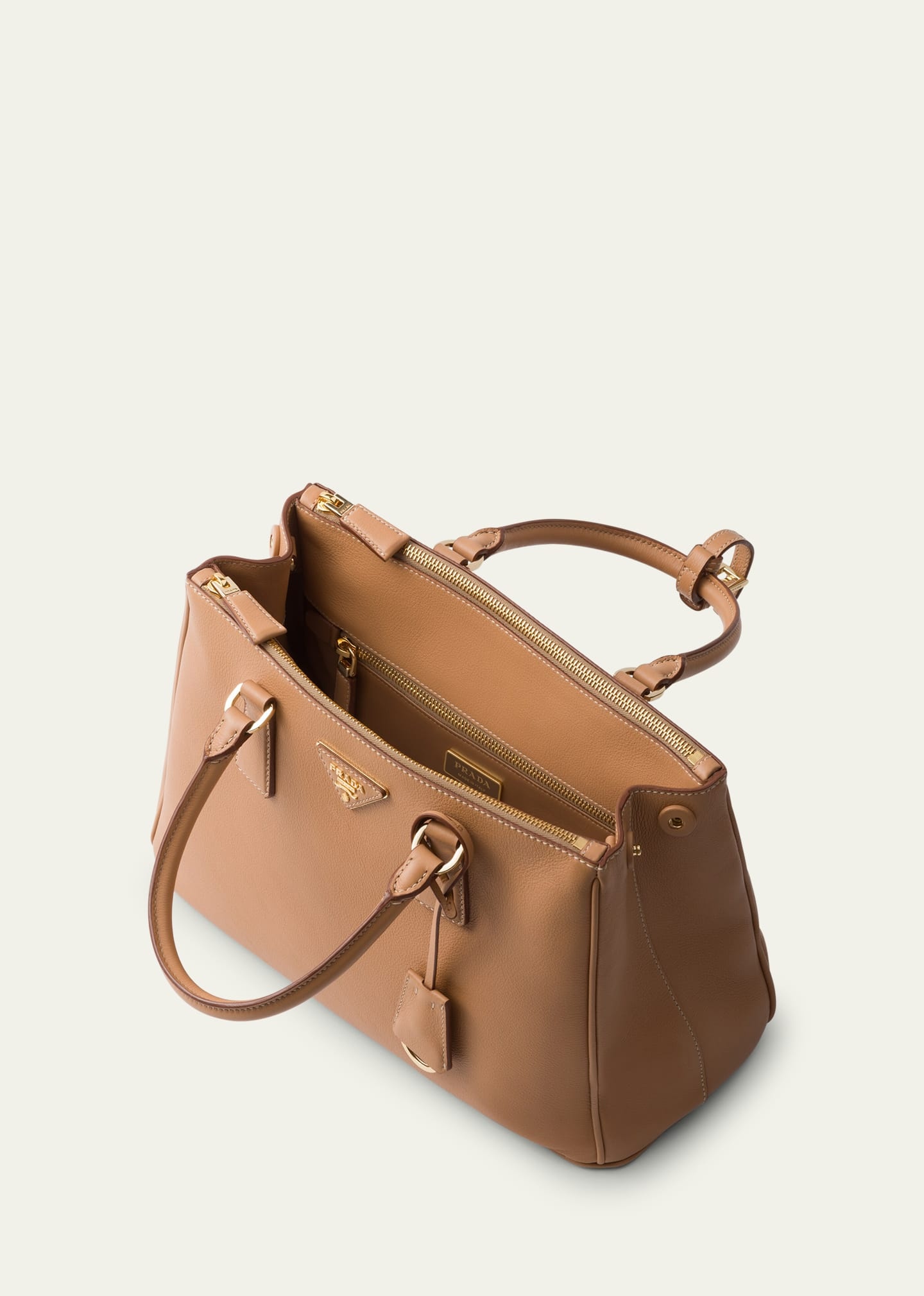 Galleria Large Grain Leather Top-Handle Bag - 3