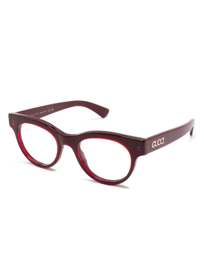 GUCCI round-frame glasses outlook