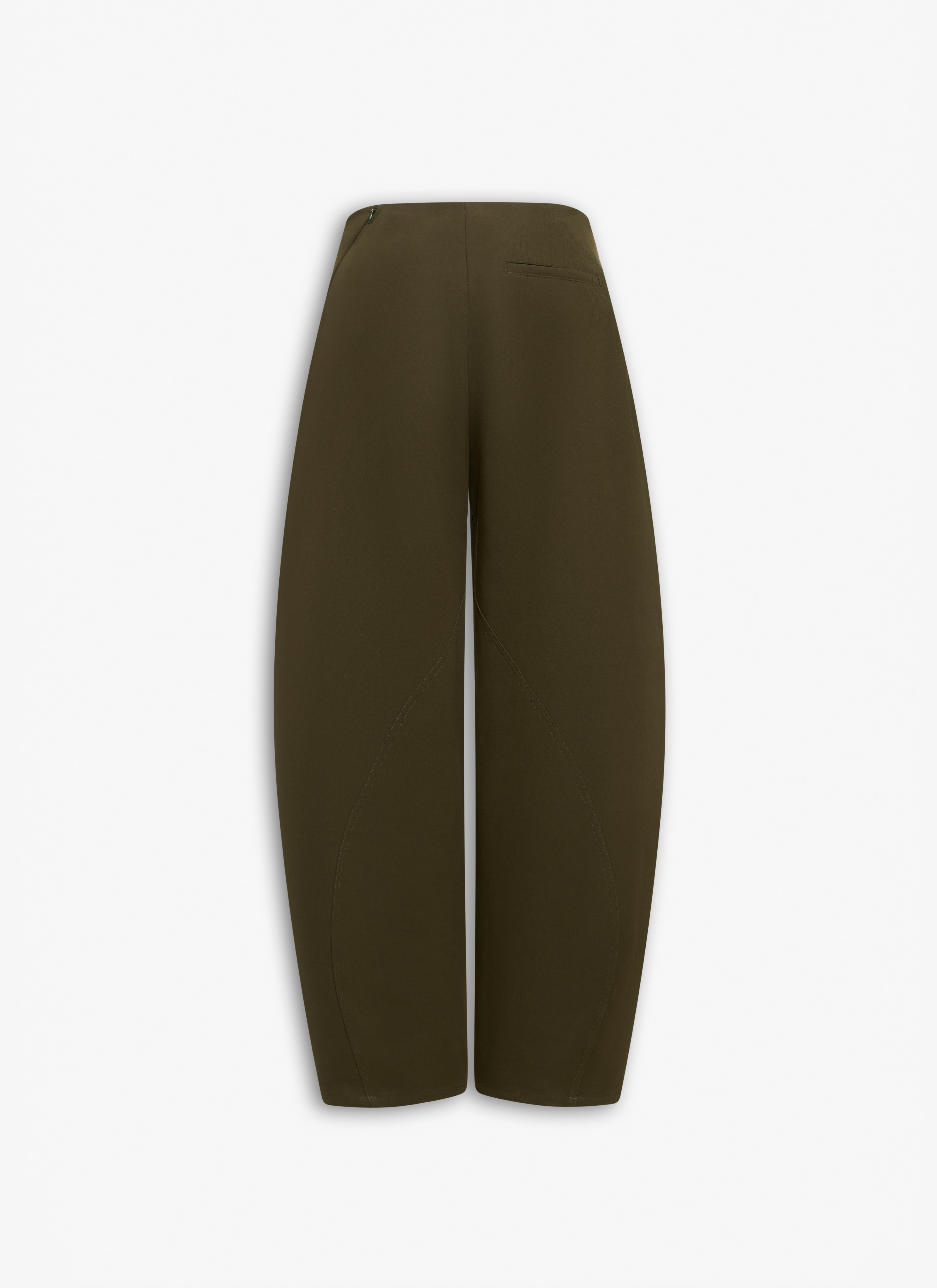 DOUBLE COTTON ROUND PANTS - 4