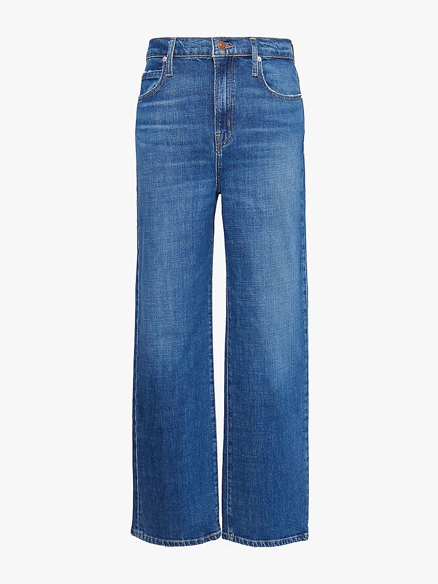 Le Jane Ankle straight-leg high-rise stretch-denim jeans - 1