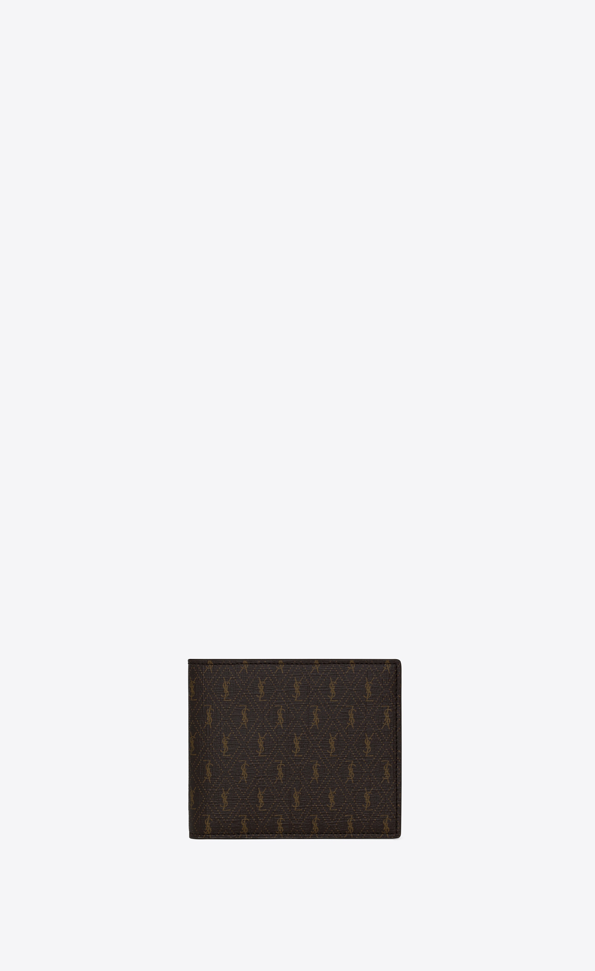 le monogramme east/west wallet in saint laurent monogram canvas - 1